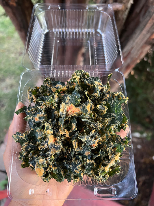 Cheesy Kale Chips